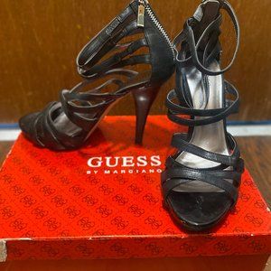 Strappy Black Heels